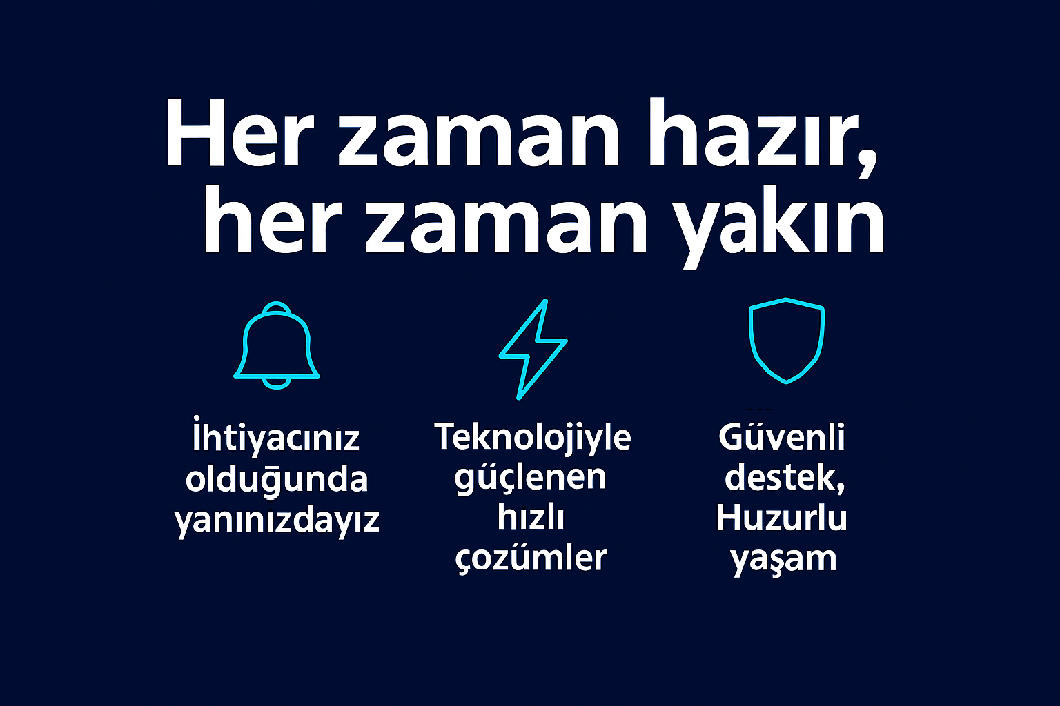 Hızlı Yardım Slogan